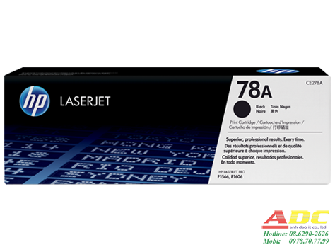 Mực in HP 78A Black LaserJet Toner Cartridge (CE278A)